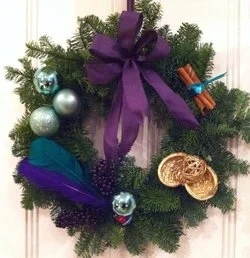 Contemporary_Door_Wreath1 Christmas Wreath Eton Windsor