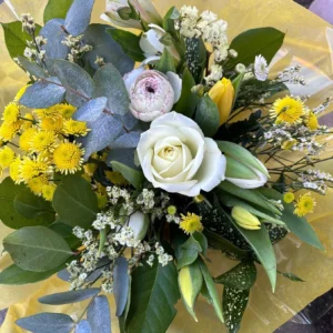Yellow & White Spring Posy