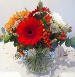 gathered berry posy flowers bouquet buy online