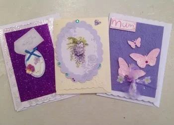 hand-made mothers day gift card - small